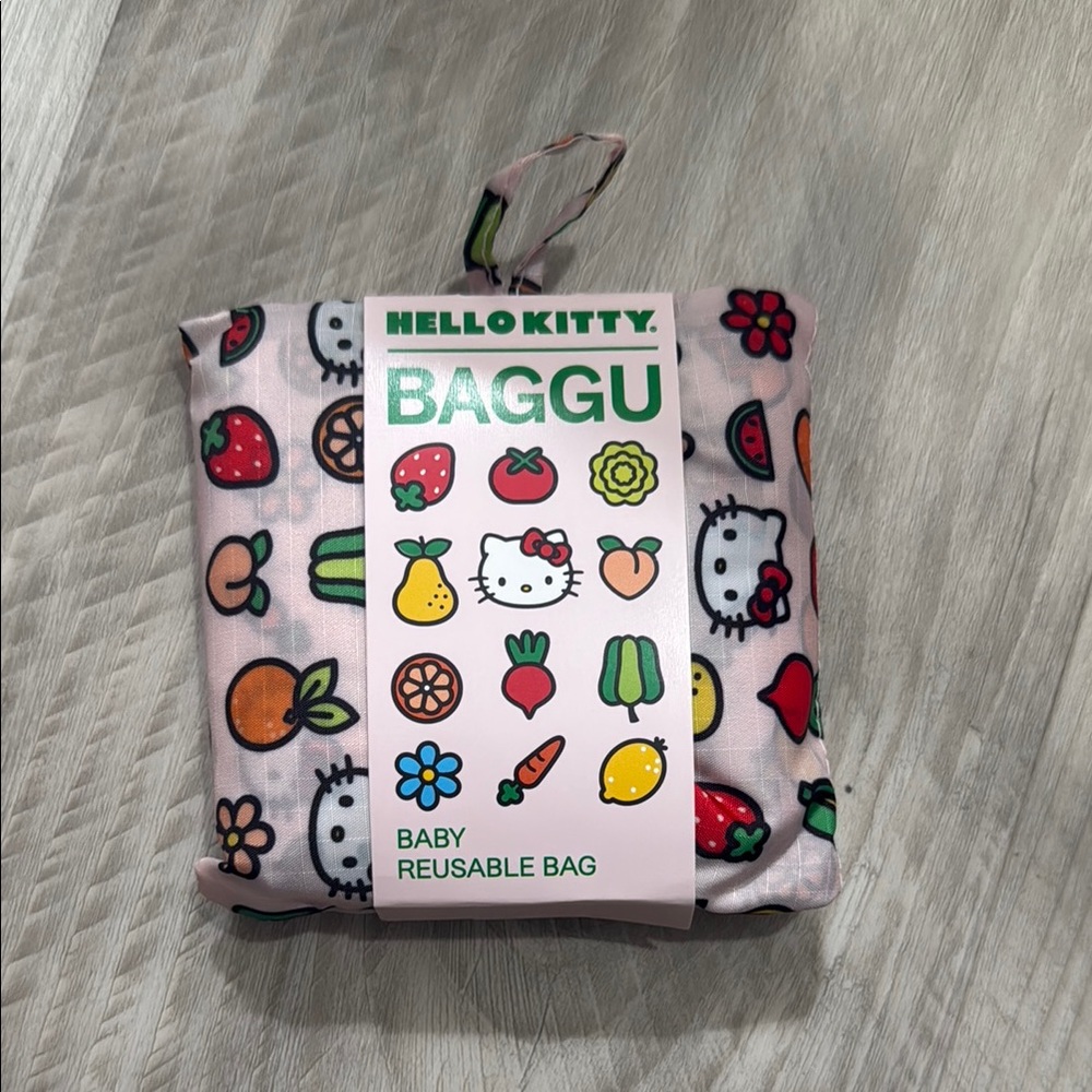 Hello Kitty BAGGU Baby Reusable Bag - Pink